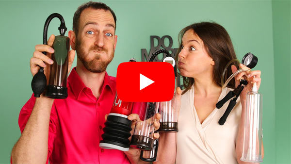 Penispumpen für eine starke Erektion